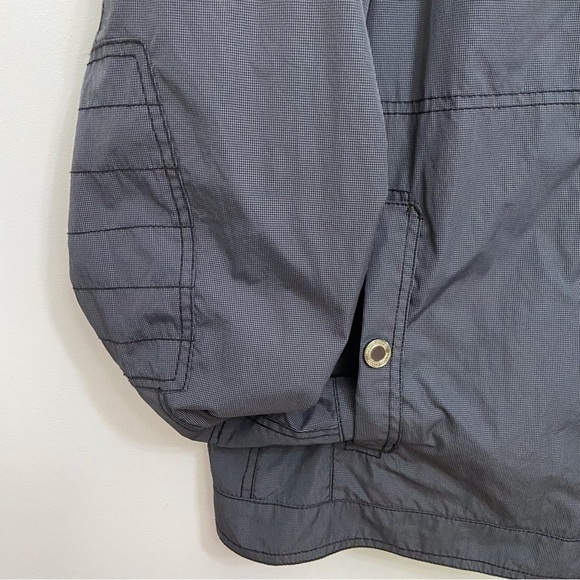 PAOLETTI Firenze men windbreaker jacket coat grey stylish luxury wind breaker XL - Picture 4 of 16